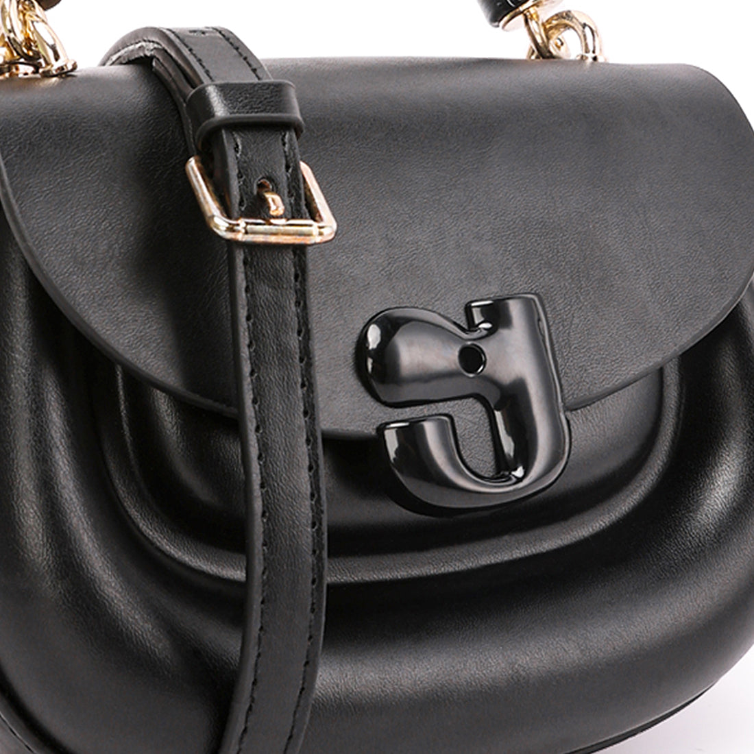 stout mini handbag#color_black