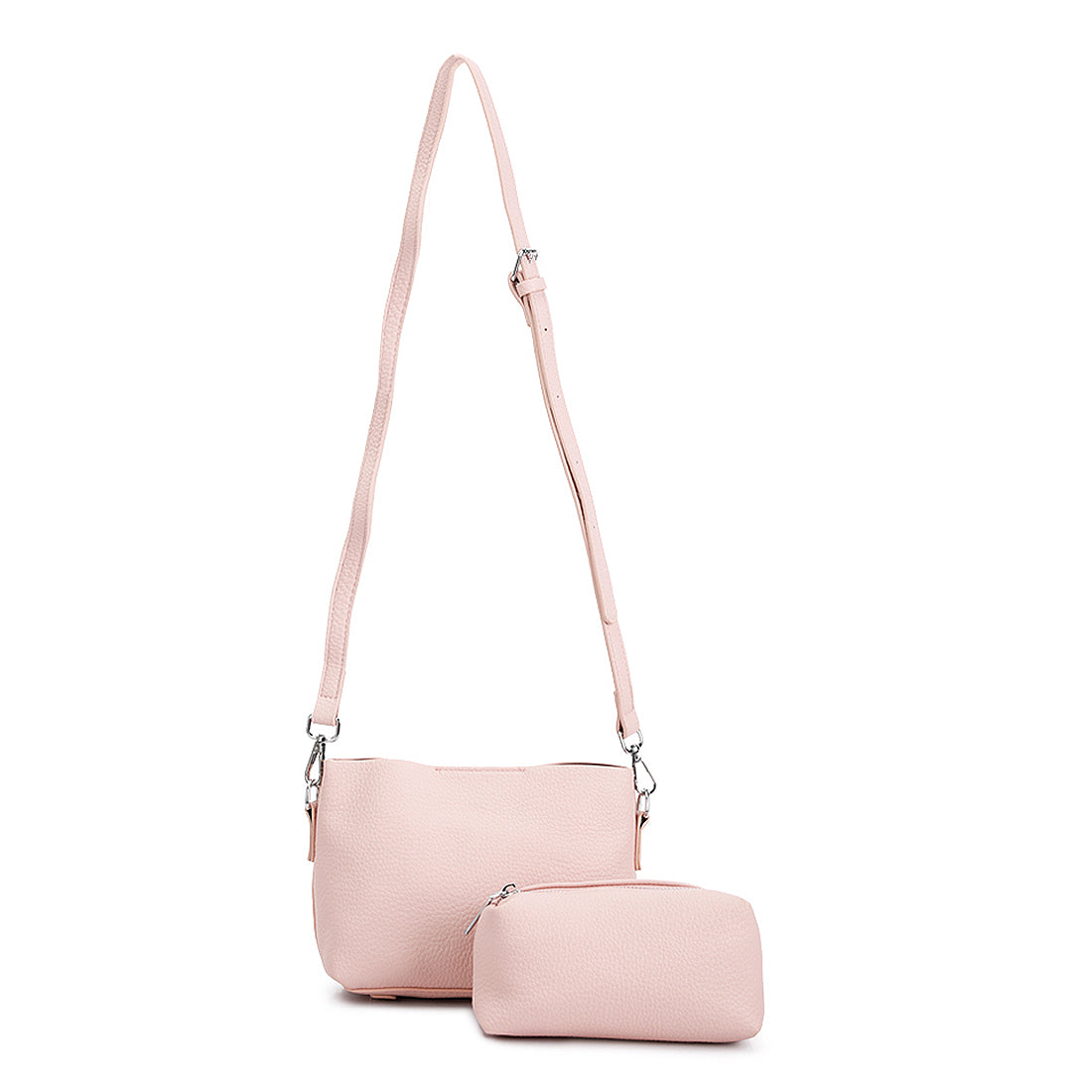 cable cord strap mini bag#color_pink