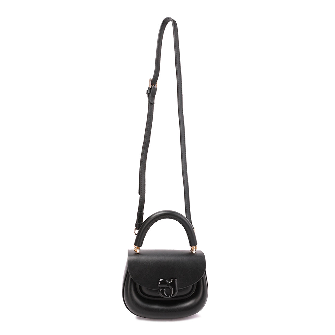 stout mini handbag#color_black