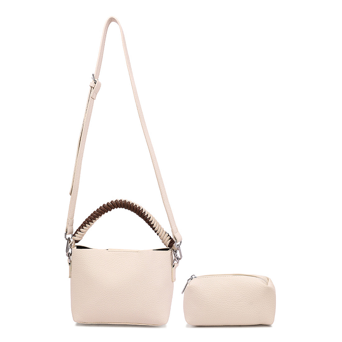 cable cord strap mini bag#color_off-white