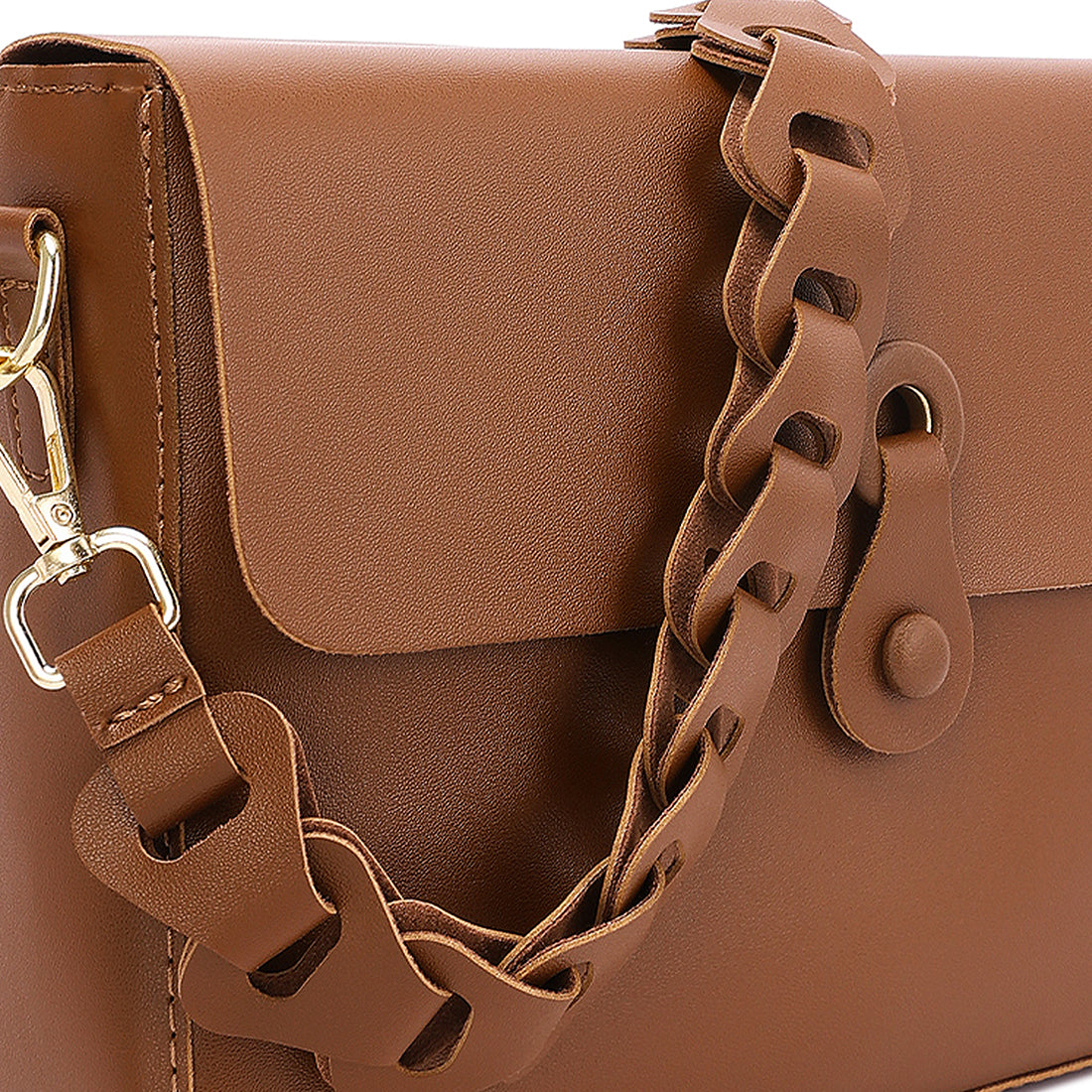 the unconventional sling bag#color_brown