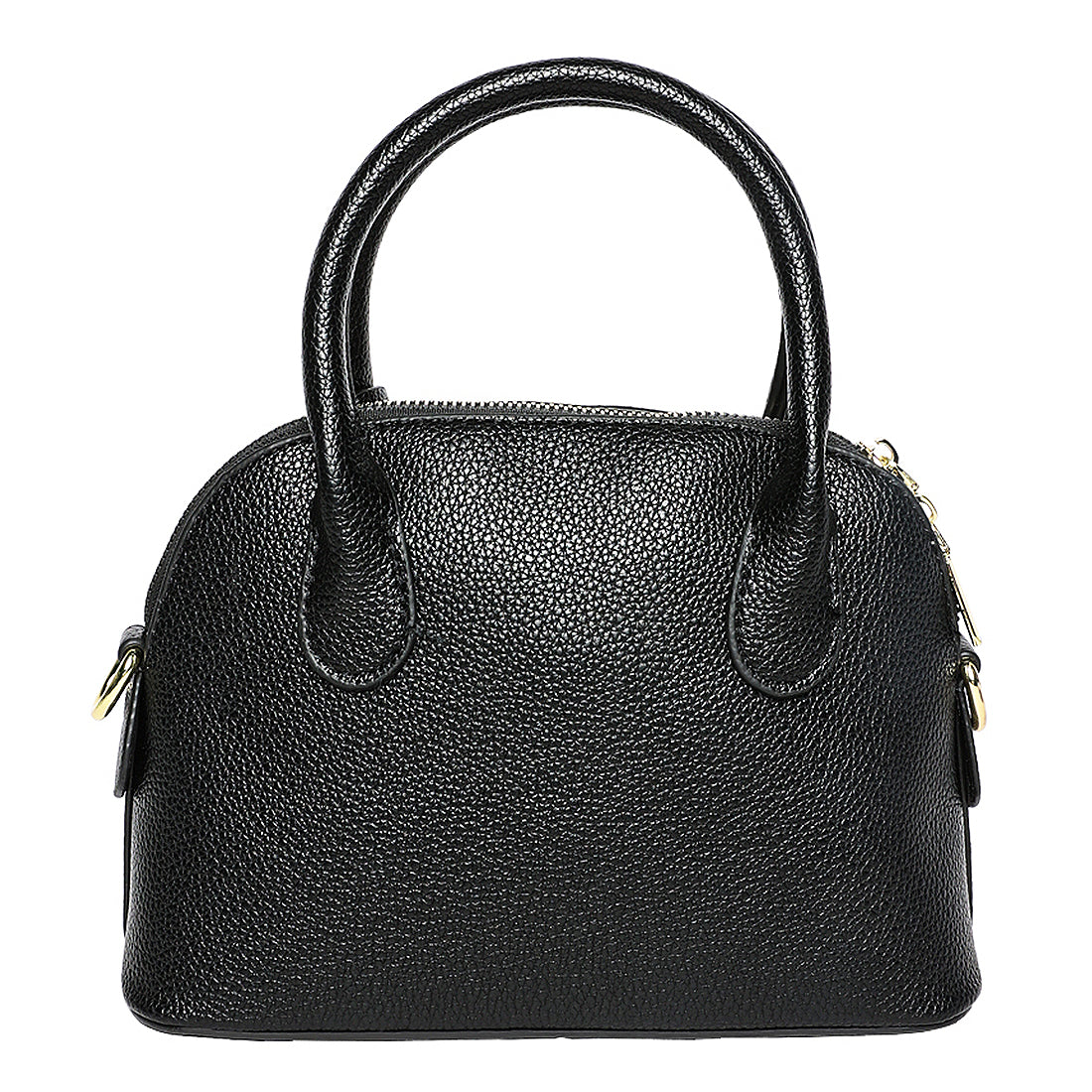 smiley bag tag shoulder bag#color_black