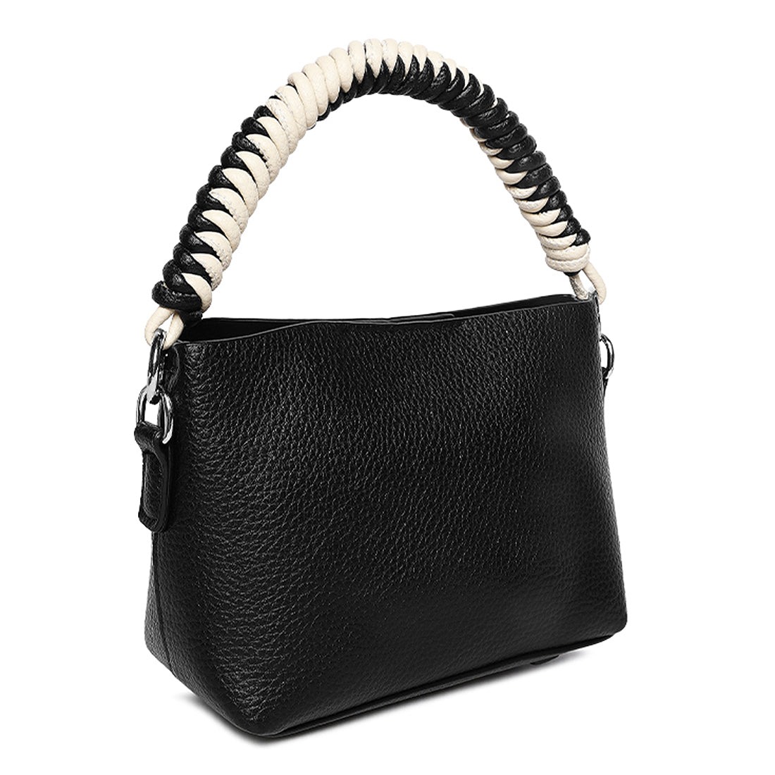 cable cord strap mini bag#color_black