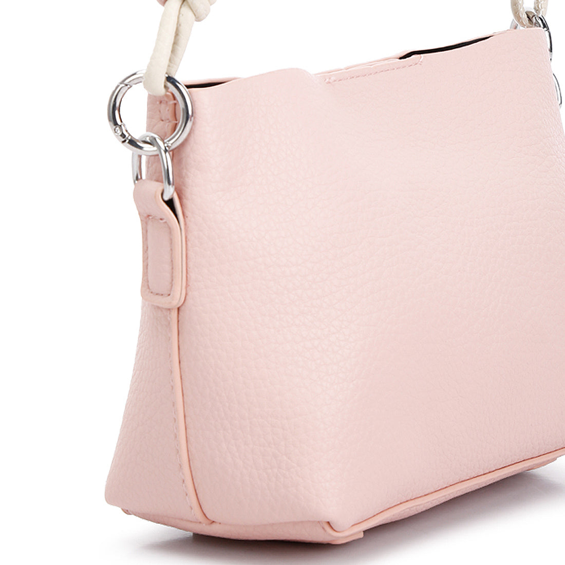 cable cord strap mini bag#color_pink