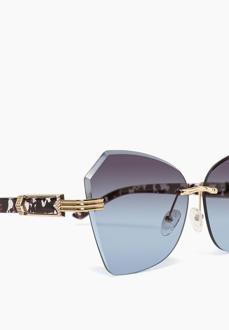 Punk Ombre Butterfly Sunglasses