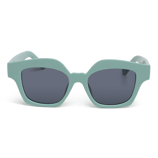 tinted uv-protected square sunglasses#color_peppermint-green