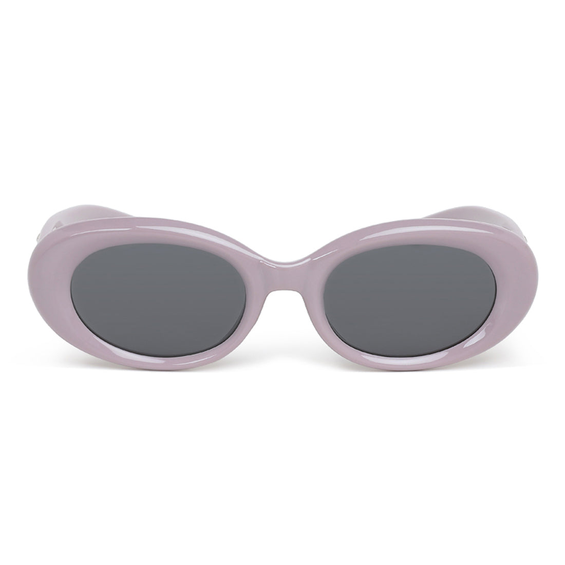 metallic stars oval sunglasses#color_purple