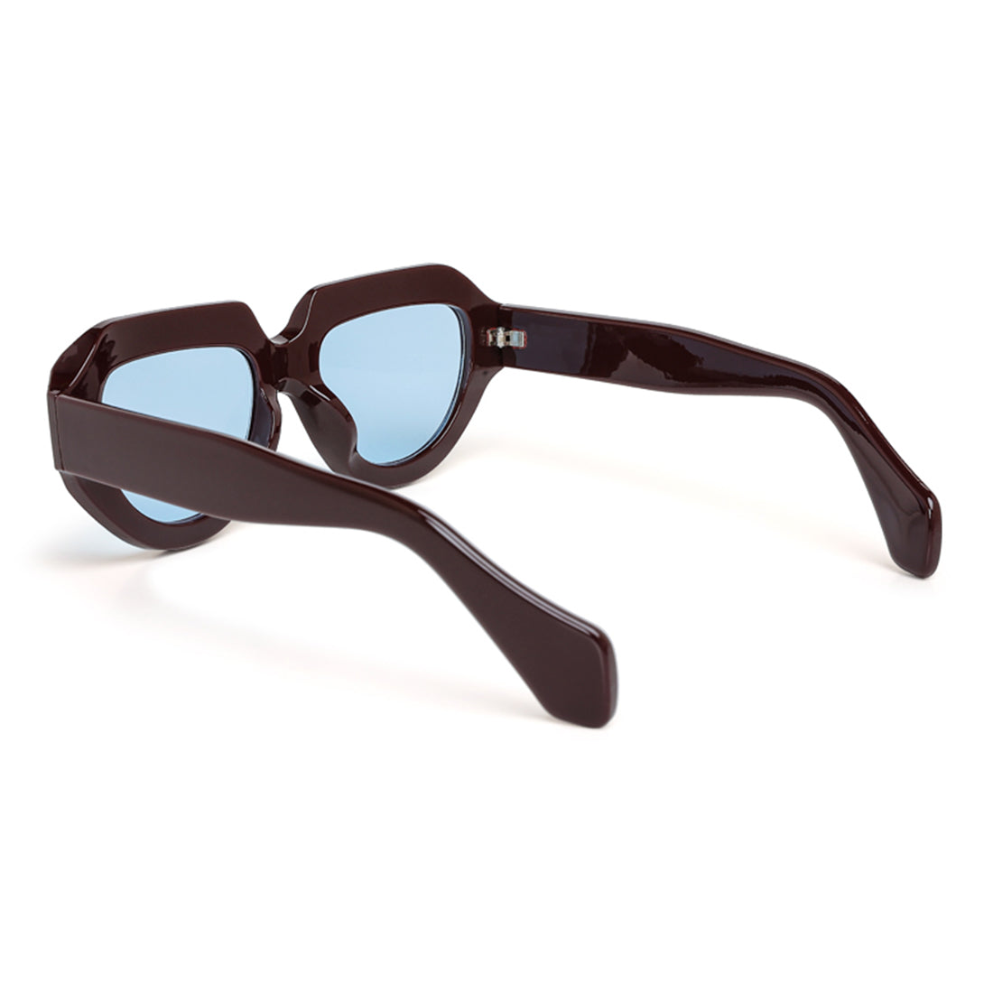 retro thick rim sunglasses#color_bordeaux