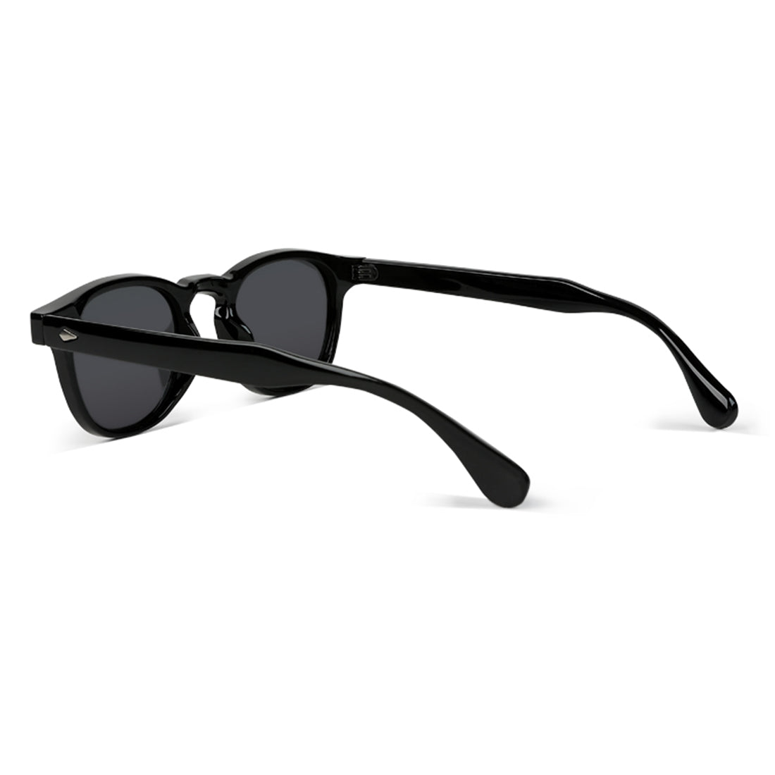 round tinted sunglasses#color_black