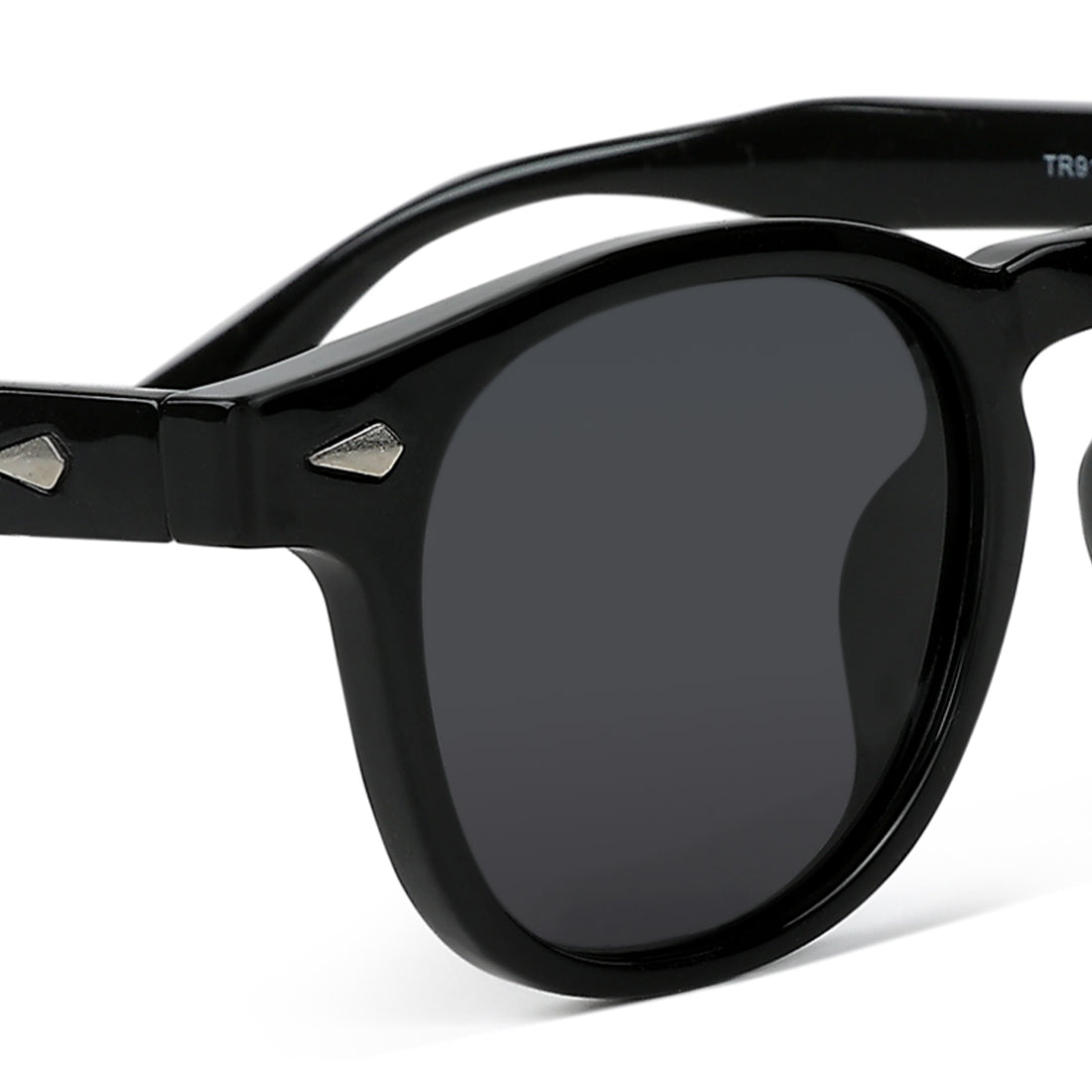 round tinted sunglasses#color_black