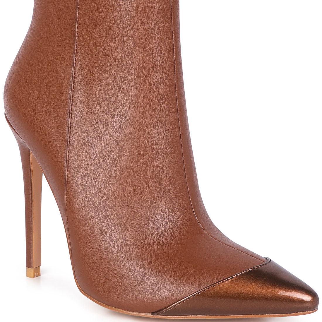dip stiletto boots#color_tan