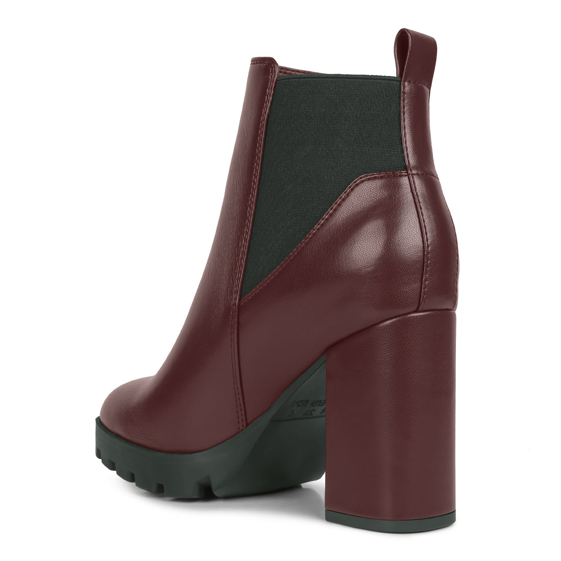 bolt block heeled chelsea boots#color_burgundy