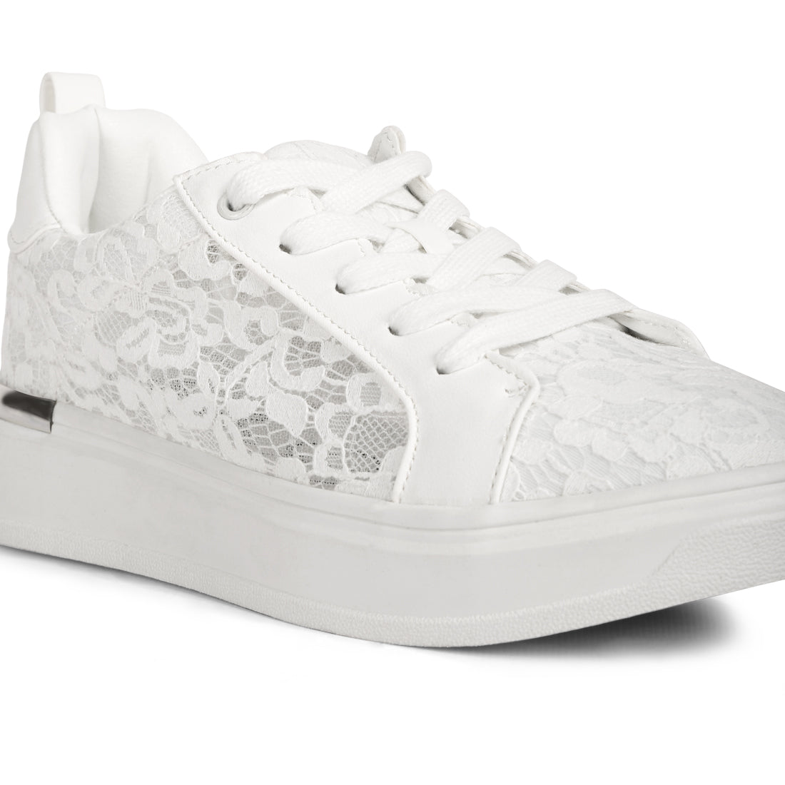 casual lace sneakers#color_white