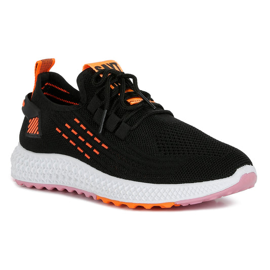 Jump High Active Sneakers in Black
