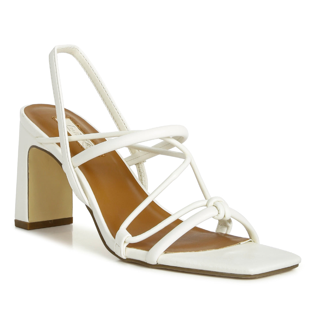 two strings slingback mid heel block sandals#color_off-white