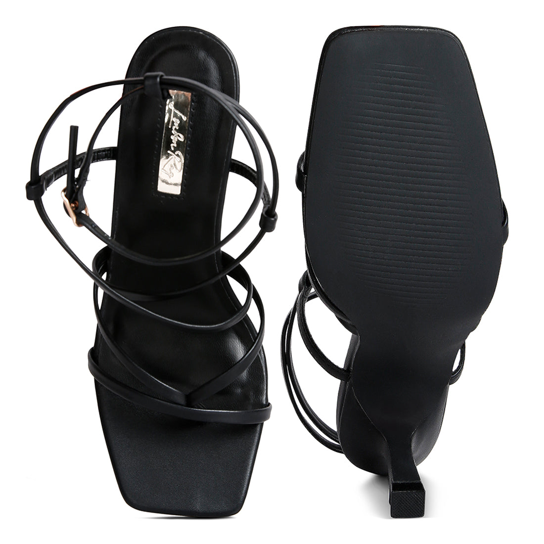 strappy mid heel sandal#color_black