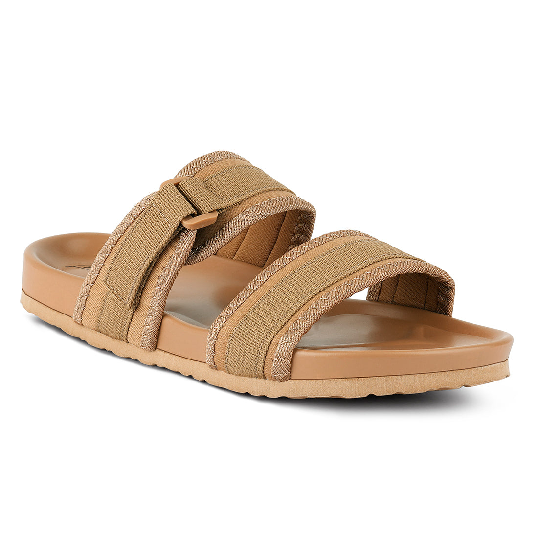 Brown Nautic Casual Platforms Slides