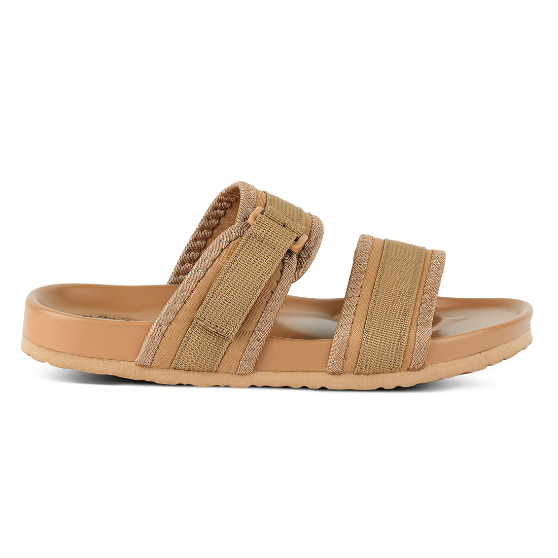 Brown Nautic Casual Platforms Slides