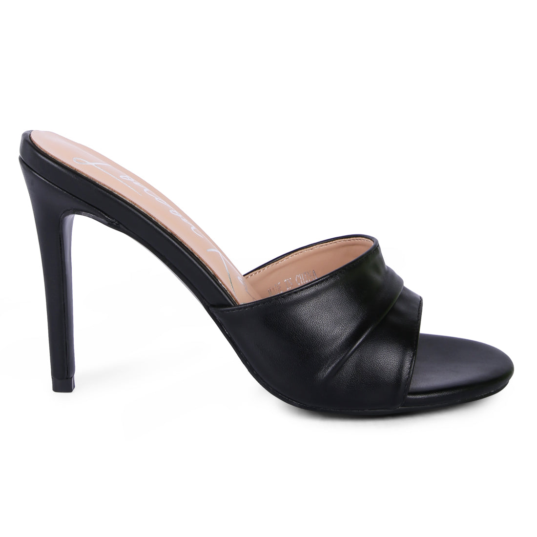 Black High Heeled Sandals