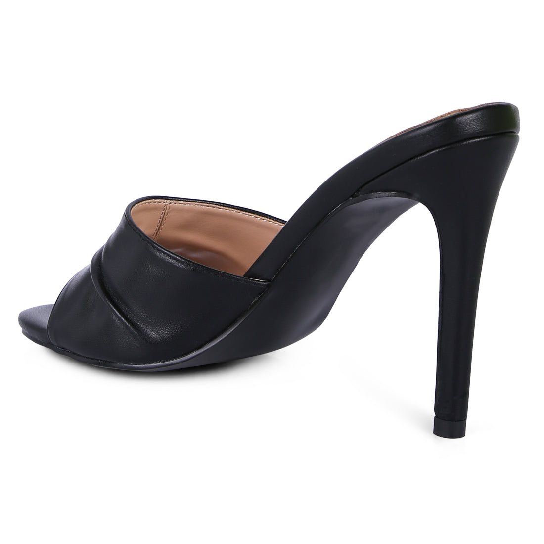 Black High Heeled Sandals