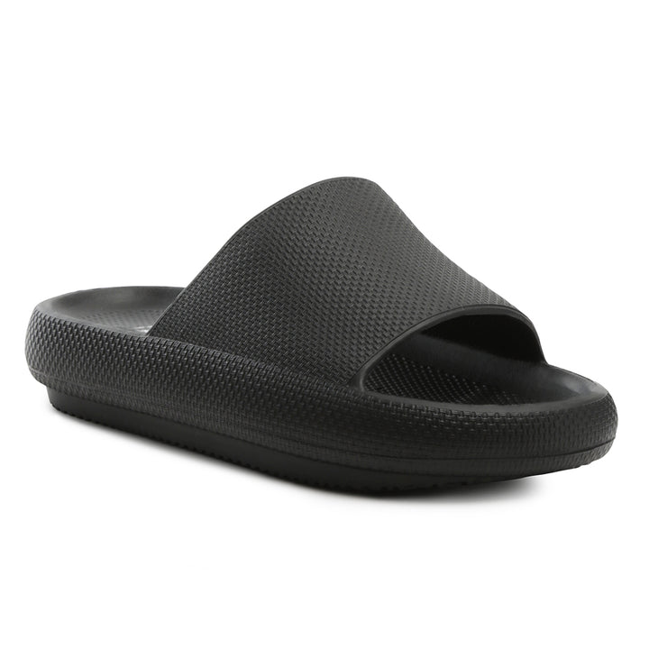 Black Cabana Black Eva Pool Sliders