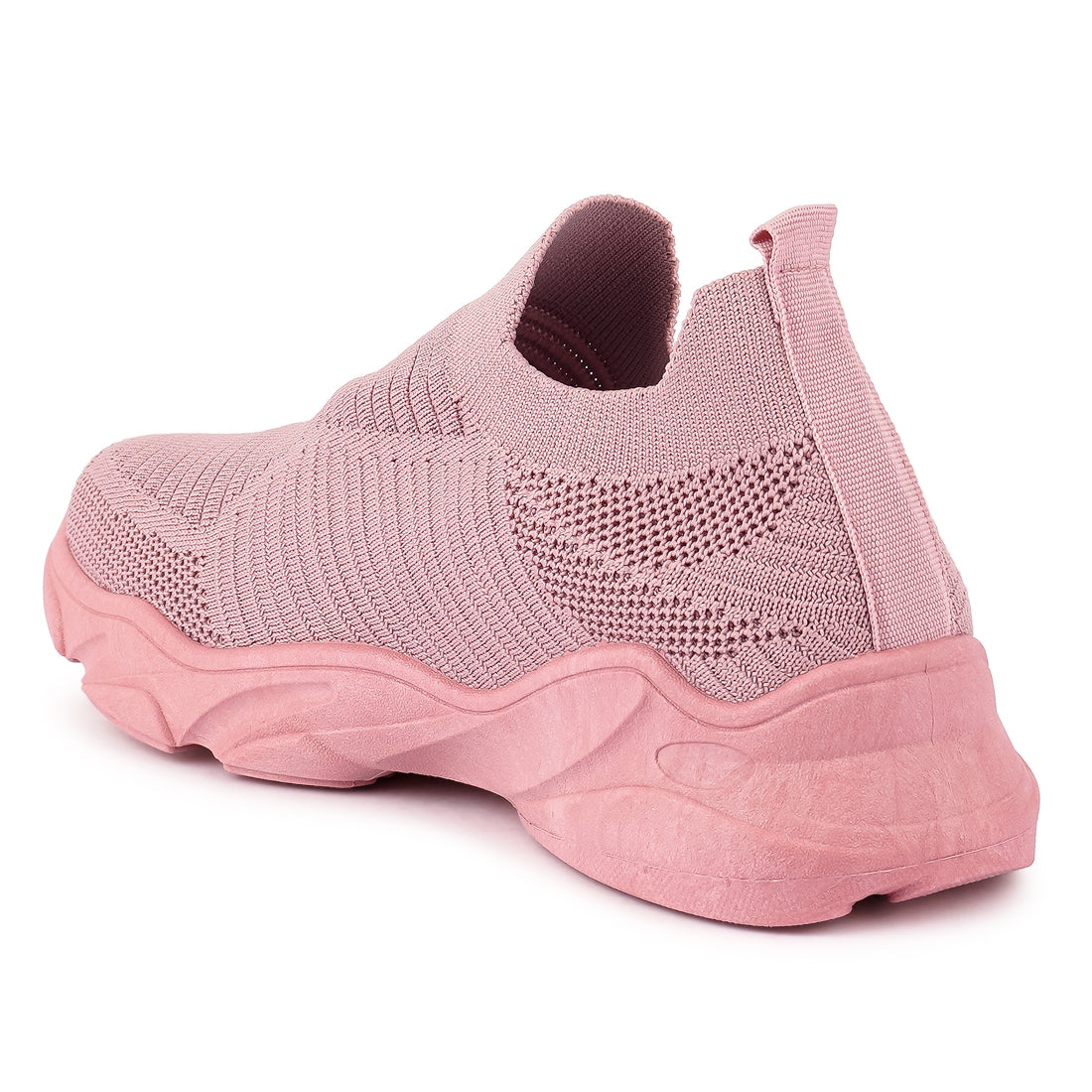 Pink Blade Knitted Actives Trainers