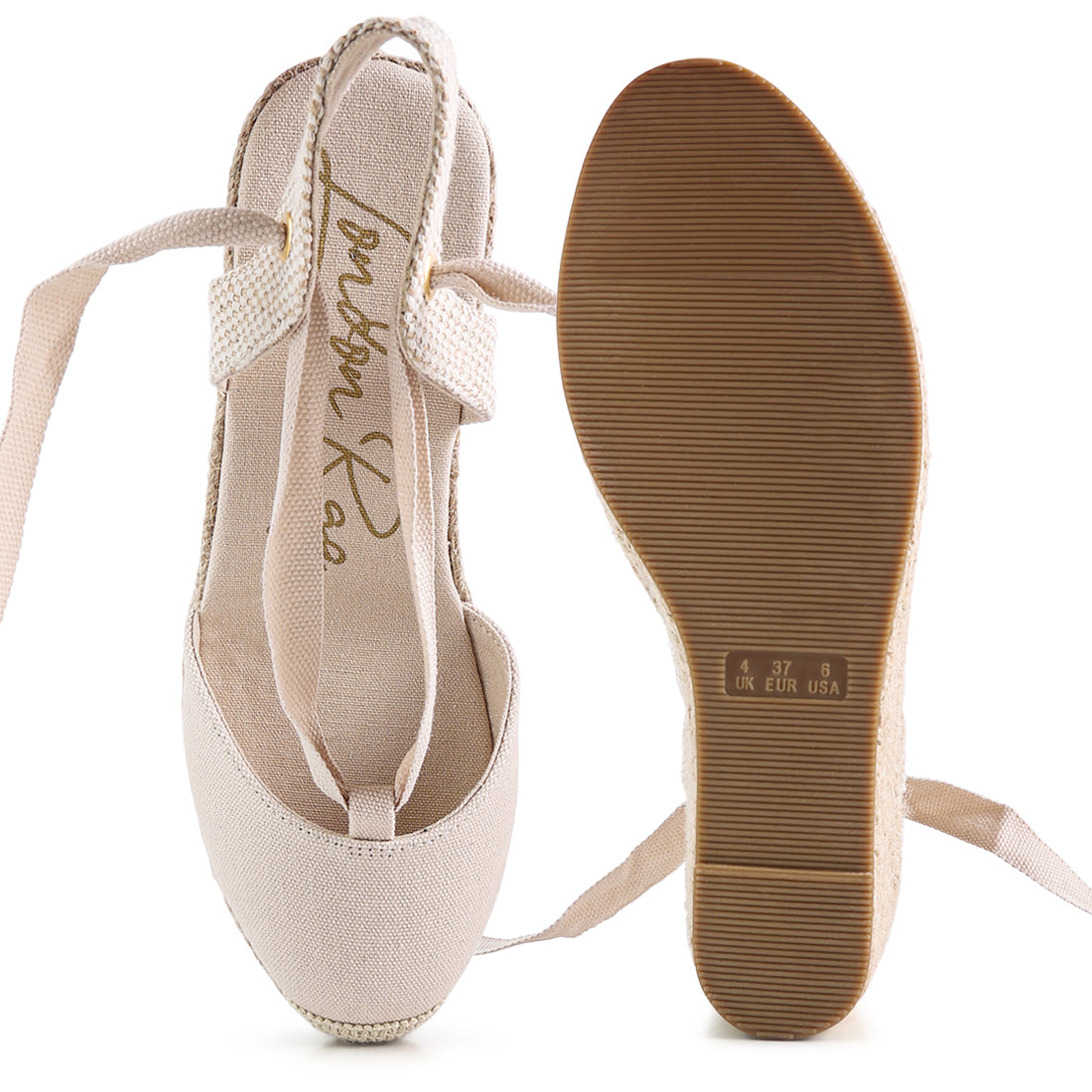 strappy wedge heel sandals#color_beige