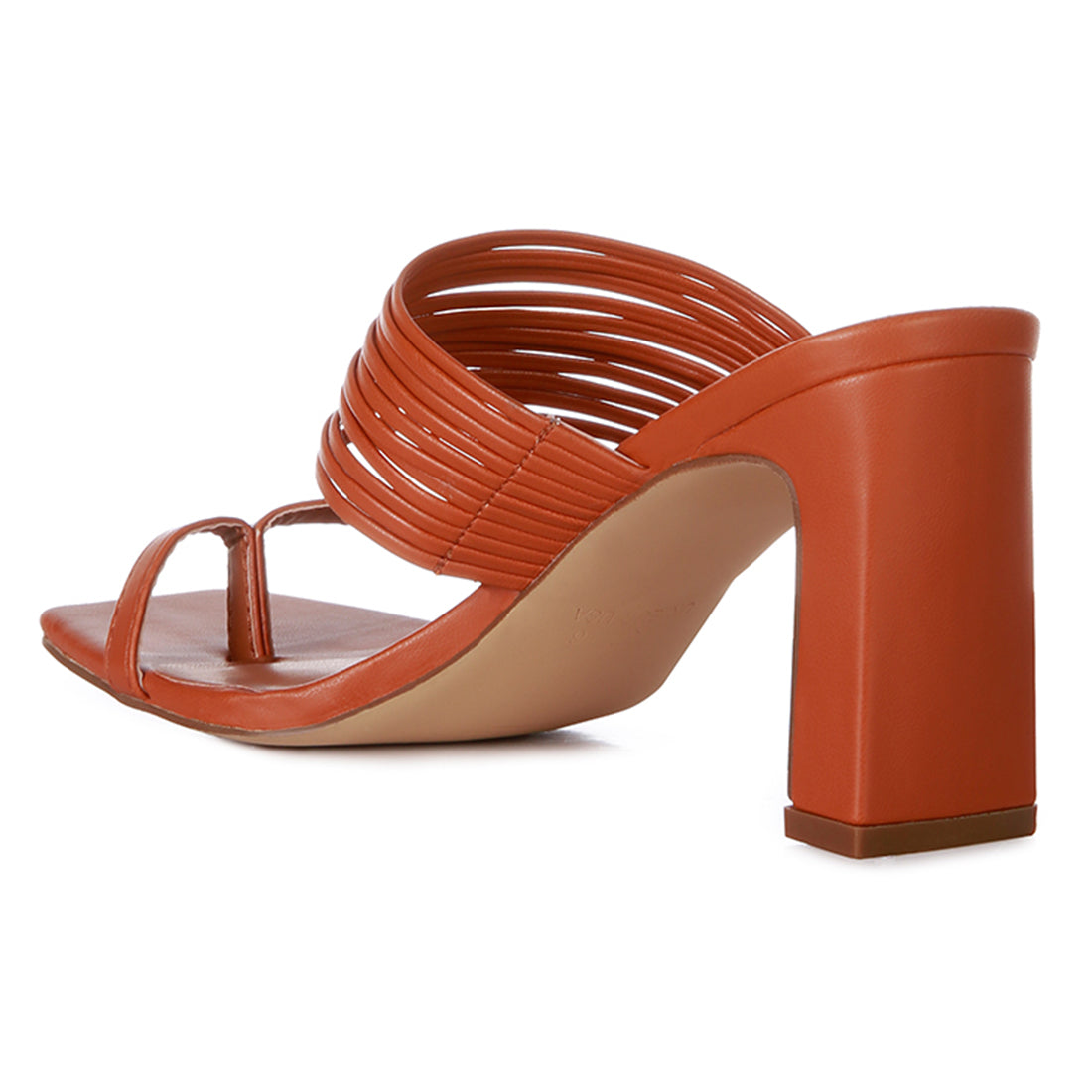mid block heel sandals#color_tan
