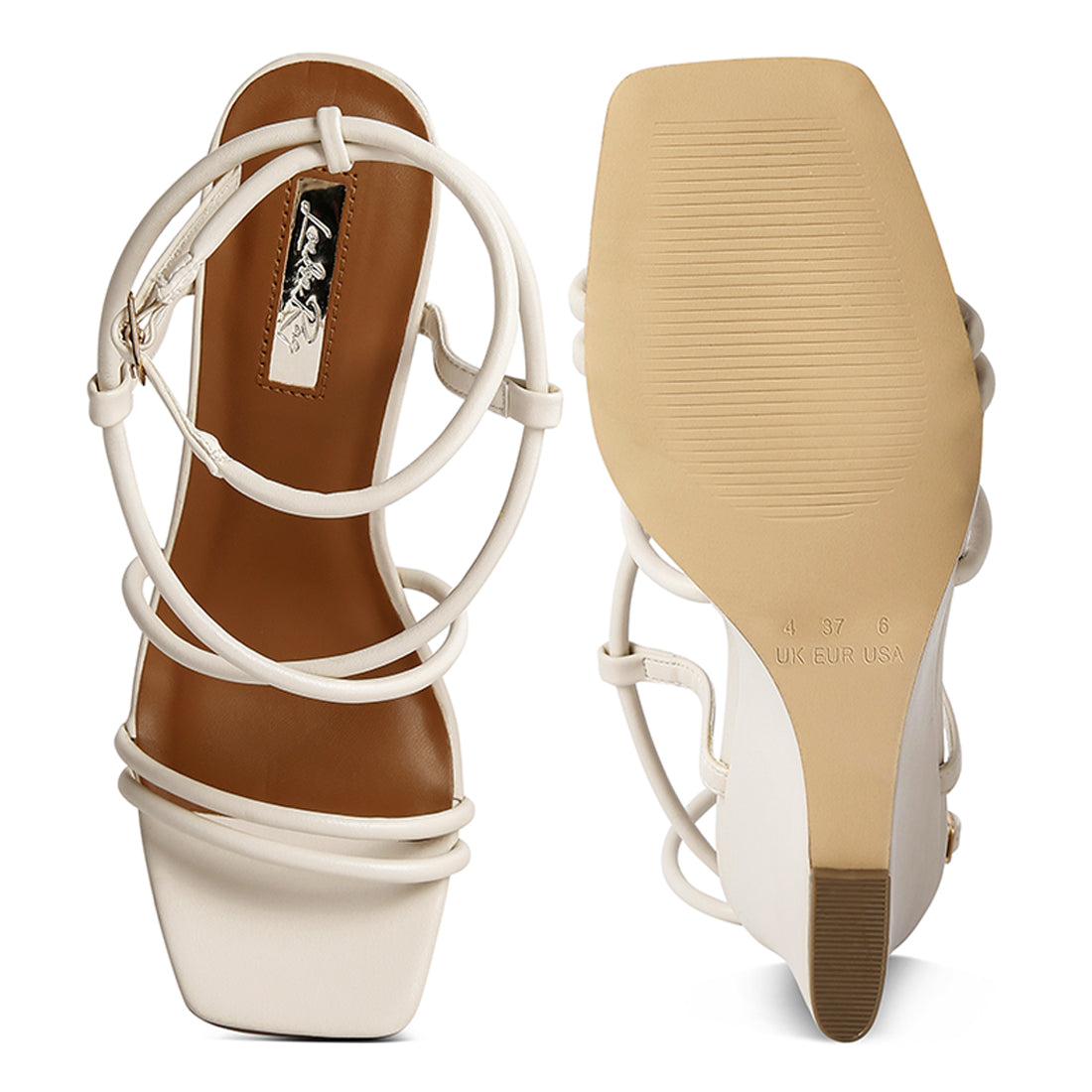 ankle strap wedge sandals#color_off-white