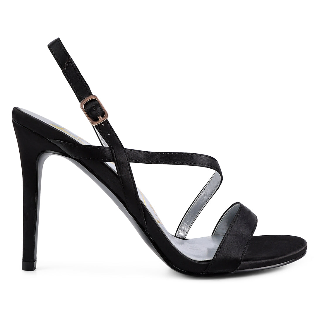 Black Ankle Strap High Heels