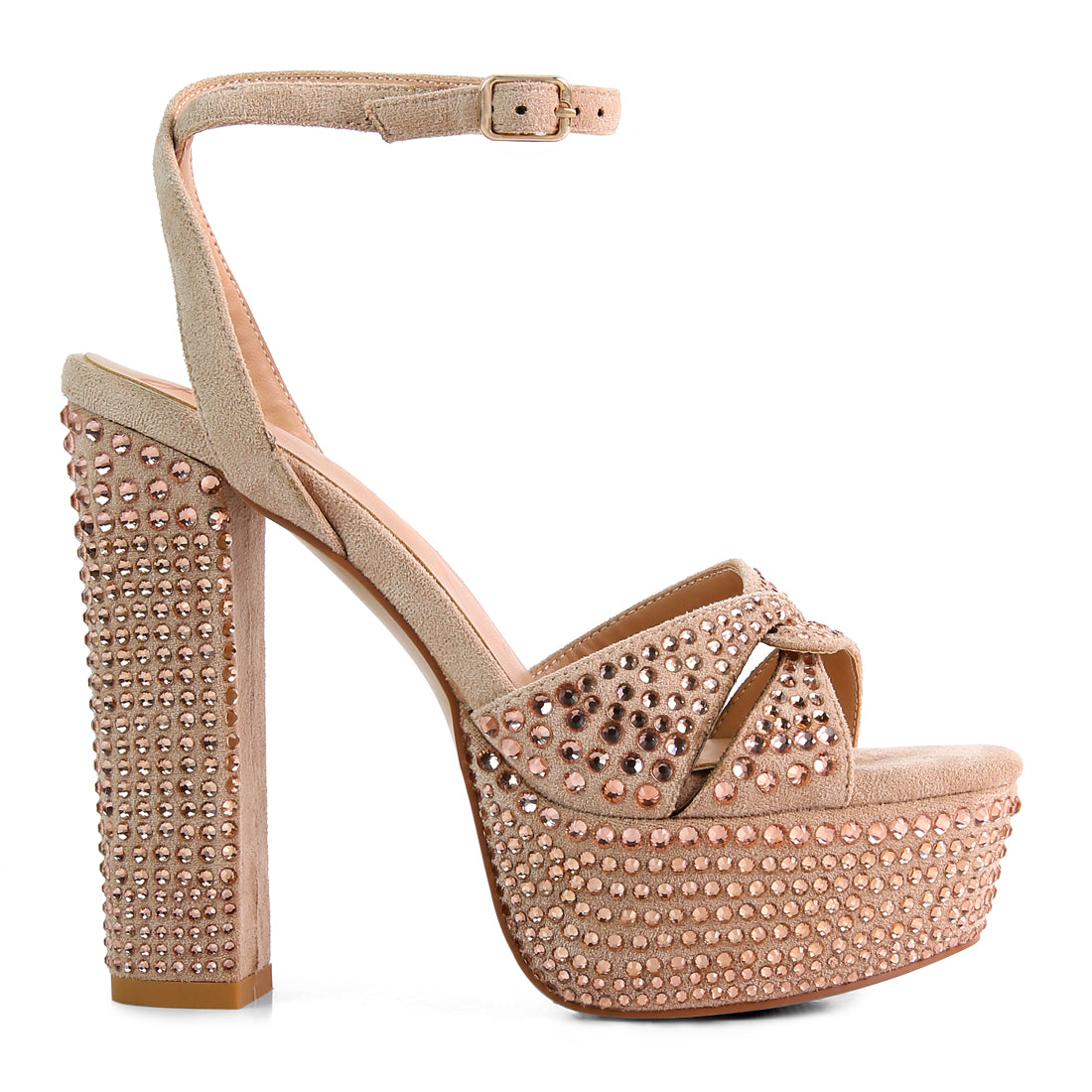 bellini diamante  high block heeled sandals#color_beige