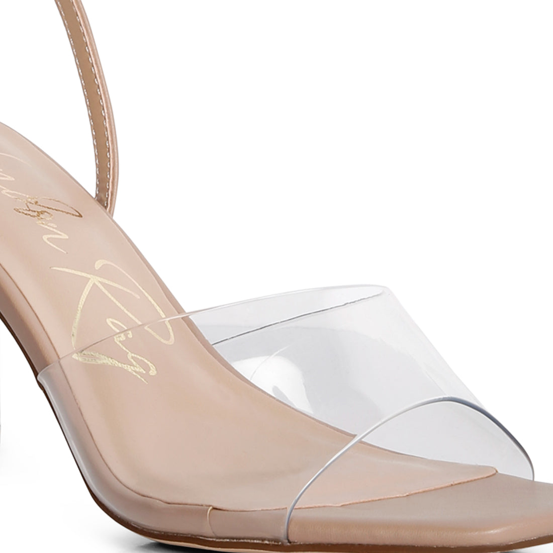 twinkle clear block heel sandal#color_camel