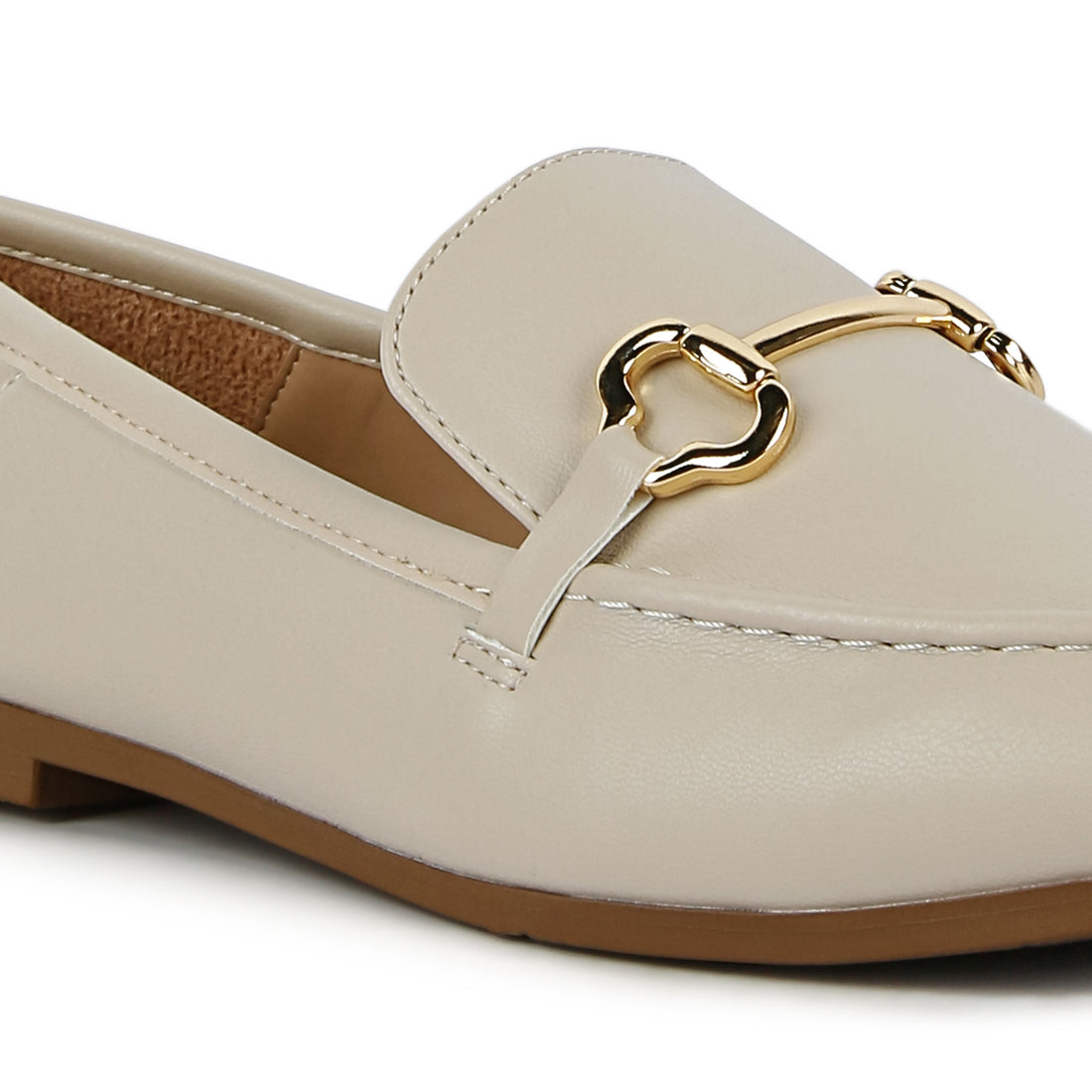 Beige Semi Casual Loafers