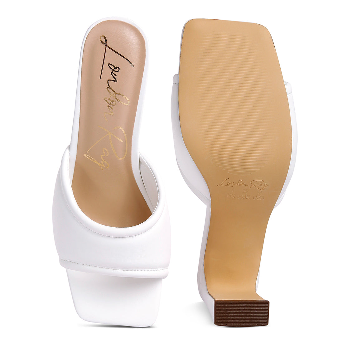 quilted block heeled sandals#color_white