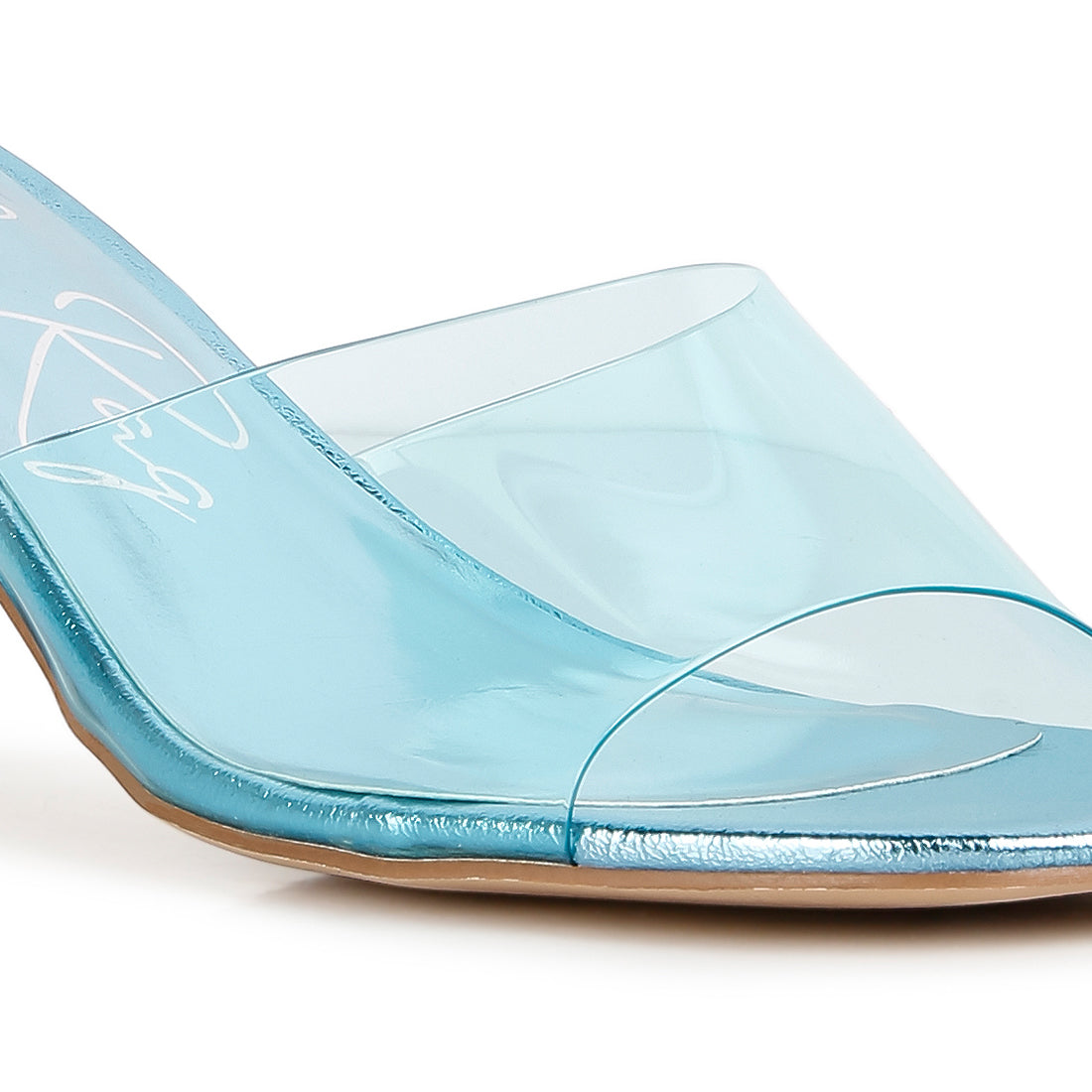 clear straps block heeled sandals#color_blue