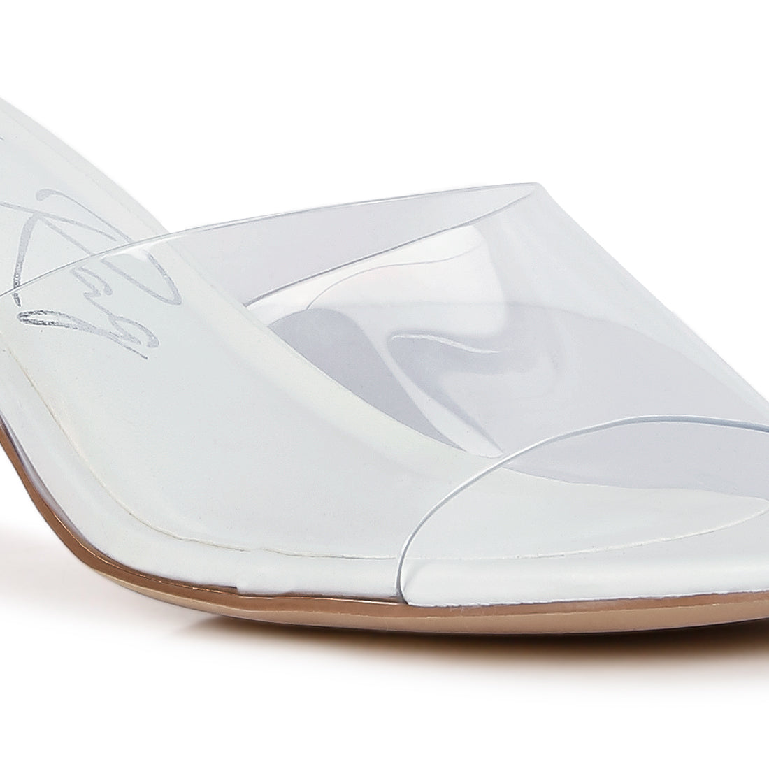 clear straps block heeled sandals#color_white