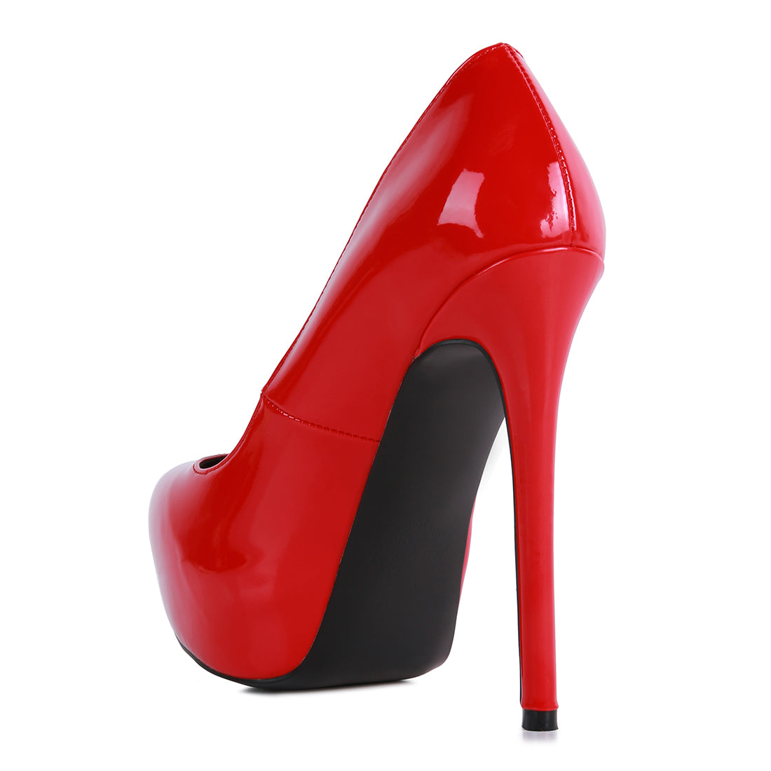 Red Platform High Heels Stiletto Pumps