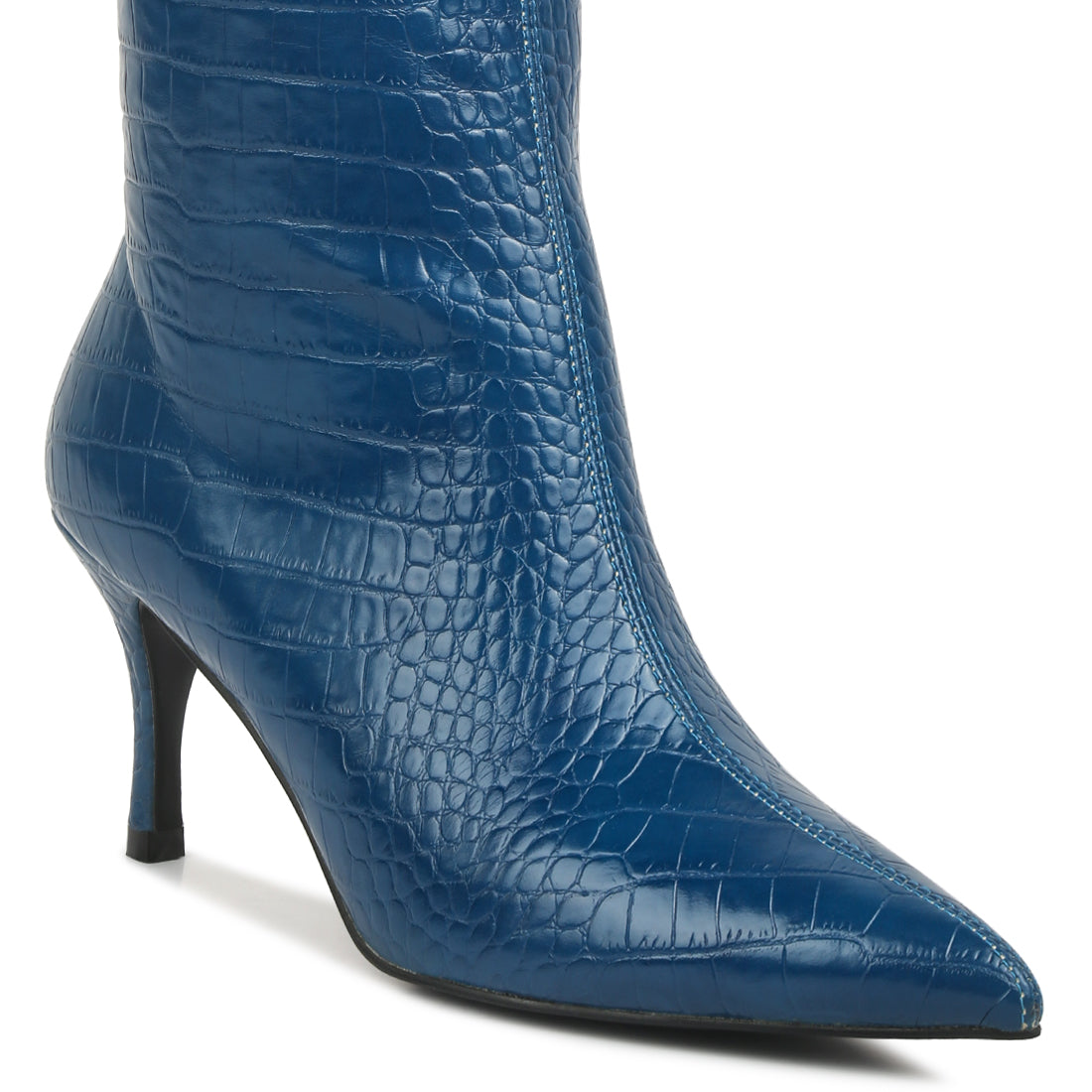 uptown pointed mid heel calf boots#color_navy
