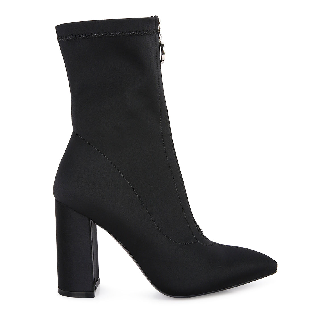 bobbettes block heeled ankle boot#color_black