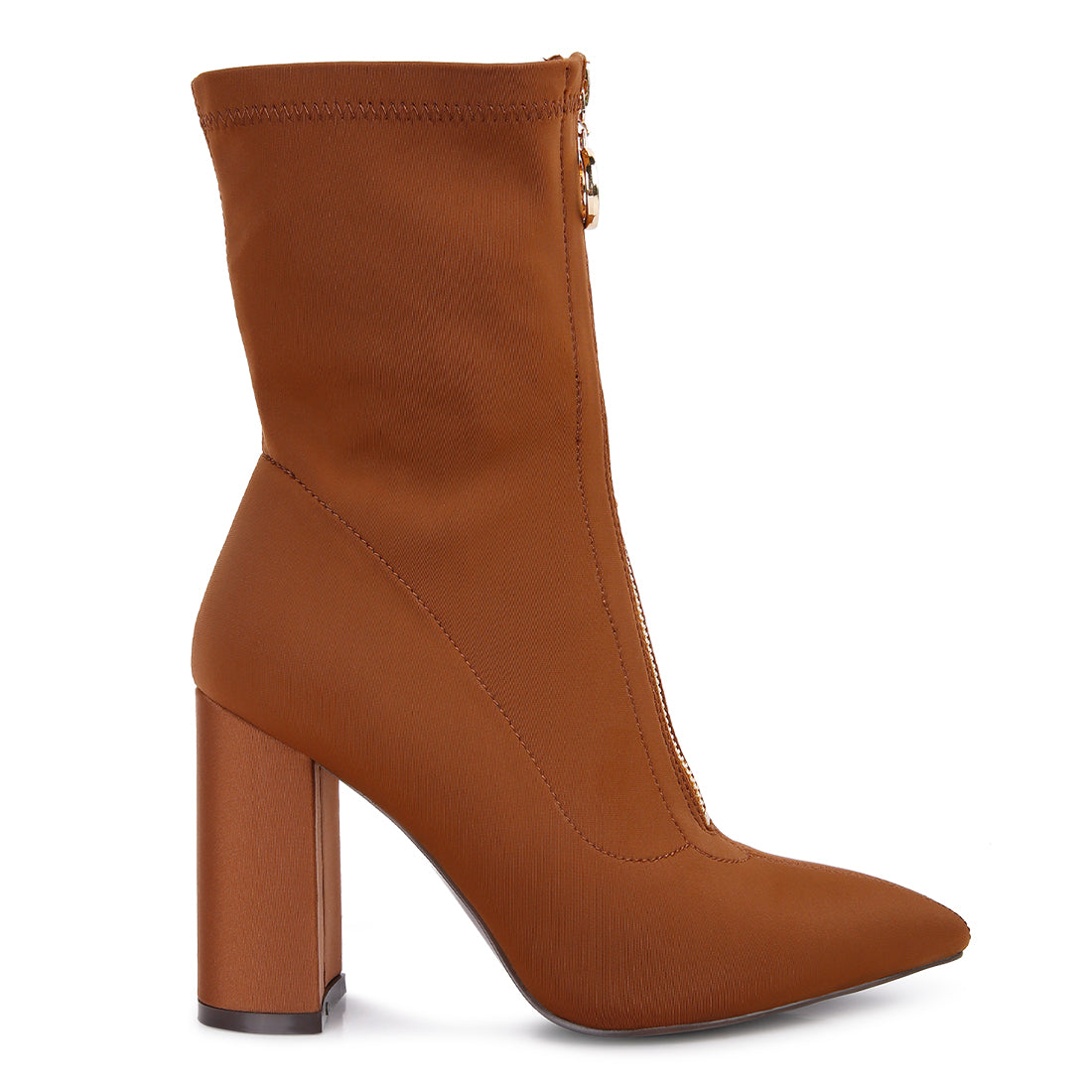 bobbettes block heeled ankle boot#color_tan