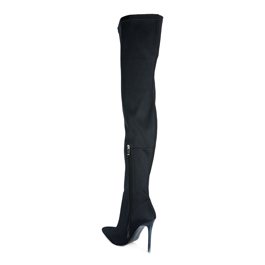 superstretch stiletto long boot#color_black