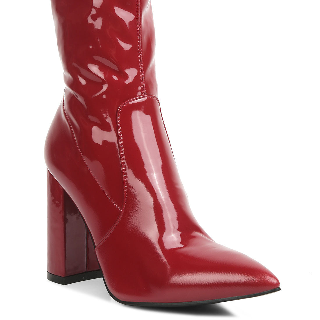 block heel ankle boot#color_burgundy