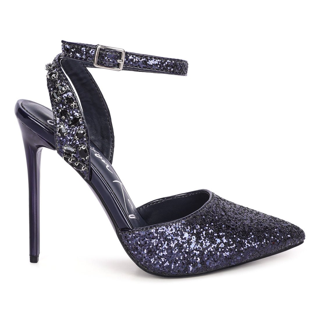 Cloriss High Heeled Glitter Sandals