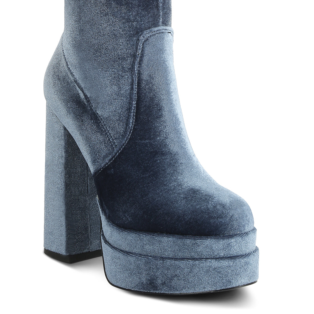 lazuli high block heel velvet boot#color_blue