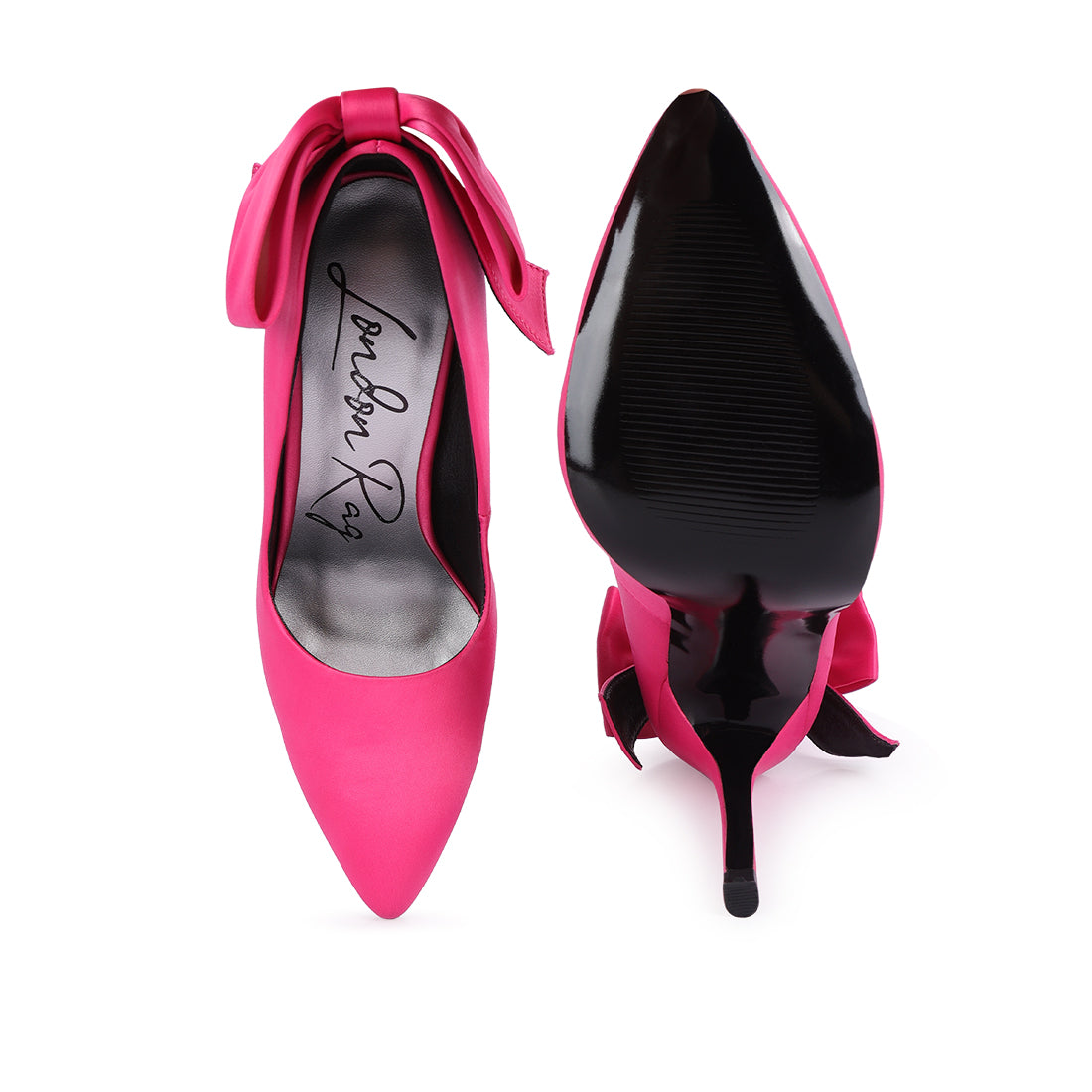 high heeled pump sandals#color_fuchsia