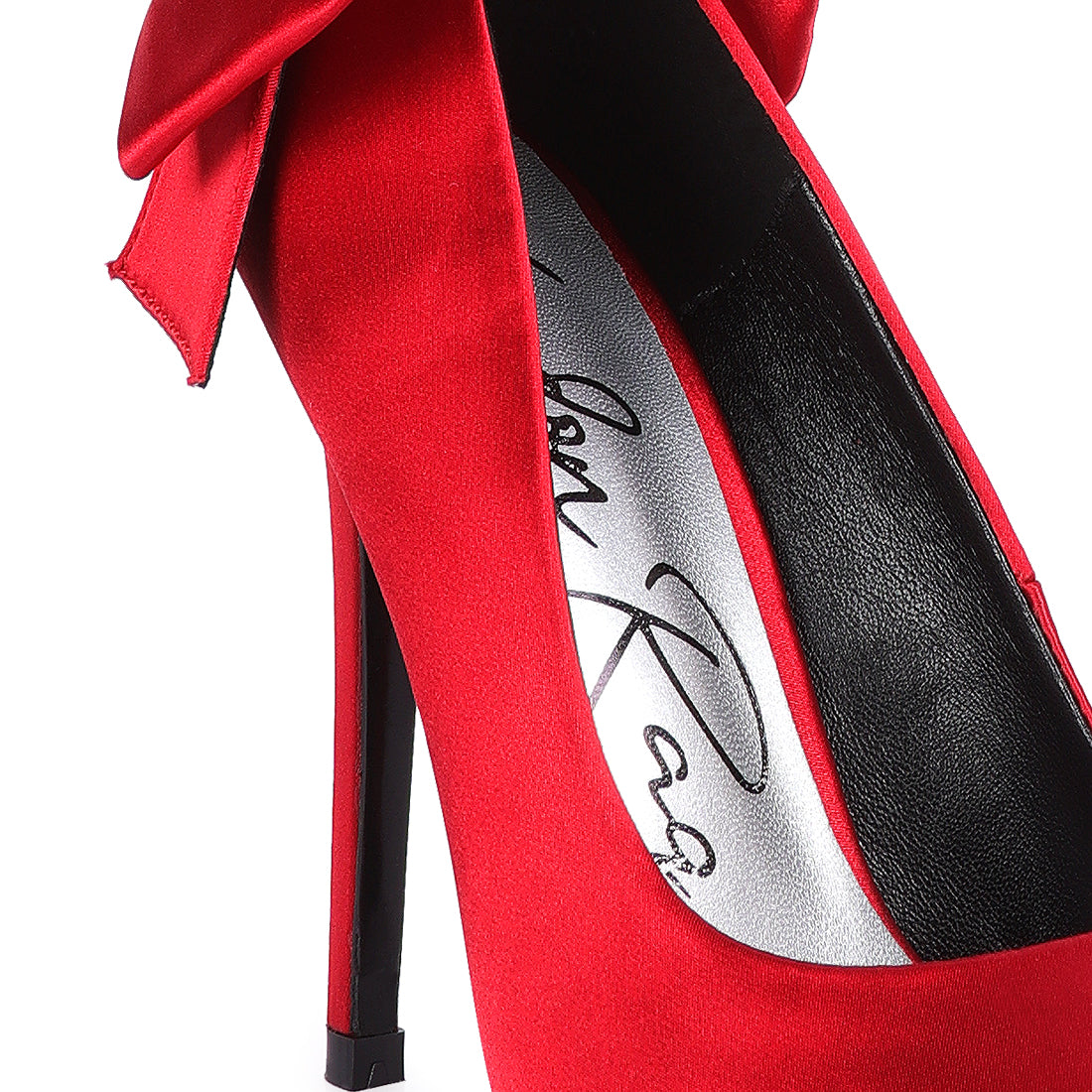 high heeled pump sandals#color_red