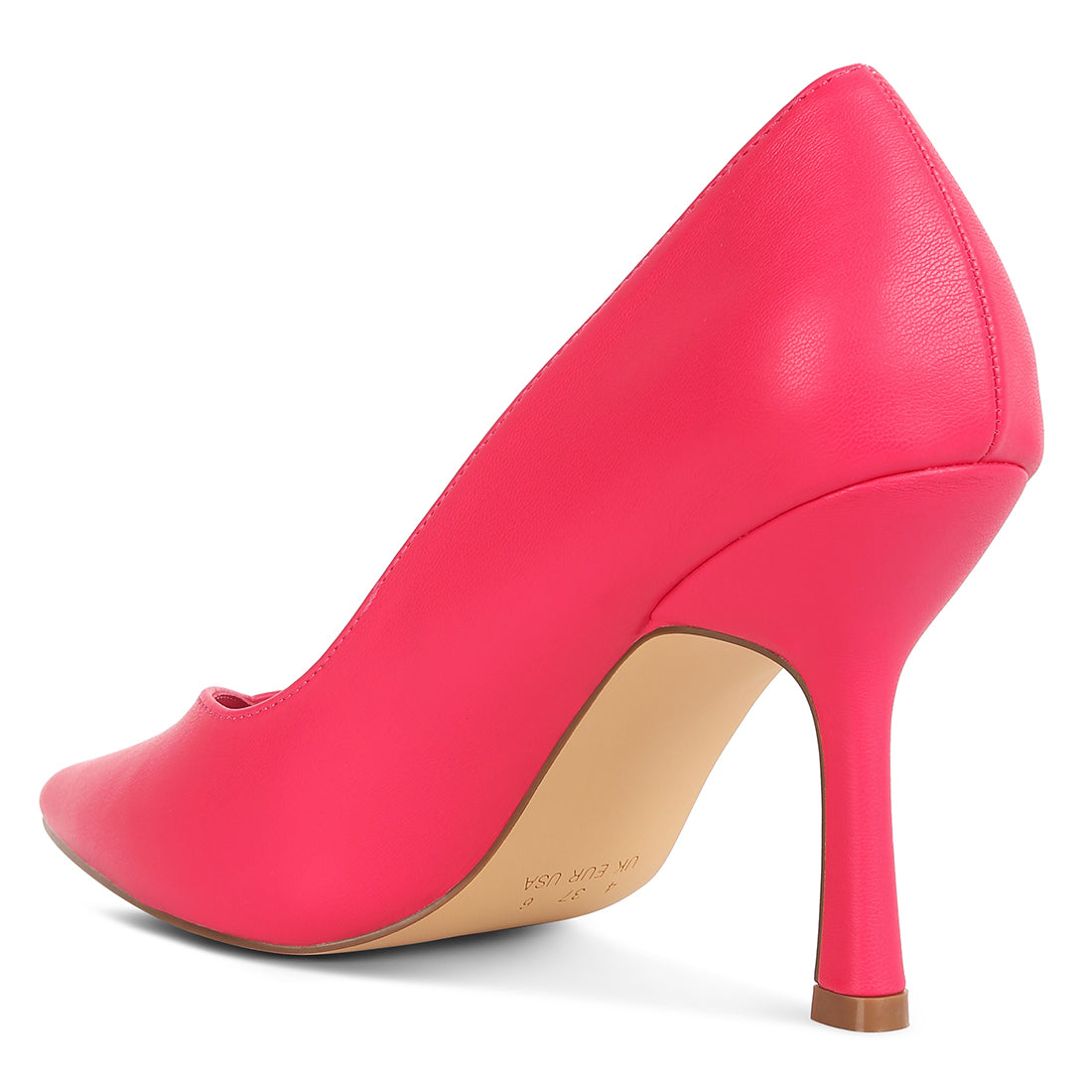 stiletto heel pumps#color_pink