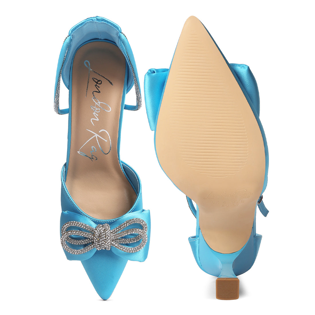 embellished stiletto heel sandals#color_blue