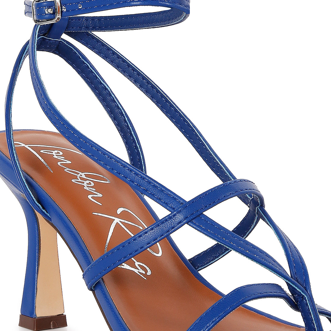 skyline mid heeled ankle strap sandals#color_blue