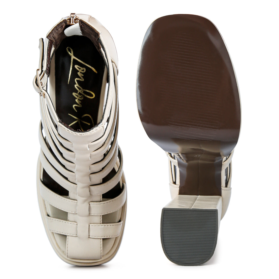 rielle high platform cage bootie sandal#color_beige